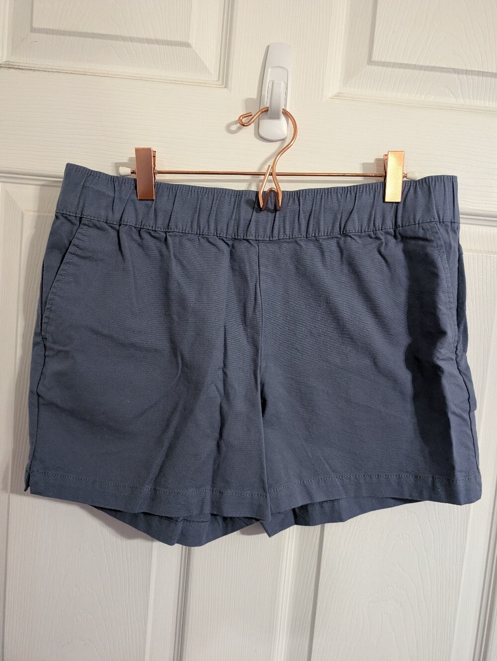 Free Fly Womens Shorts Blue Pull On Bamboo Cotton Size Medium